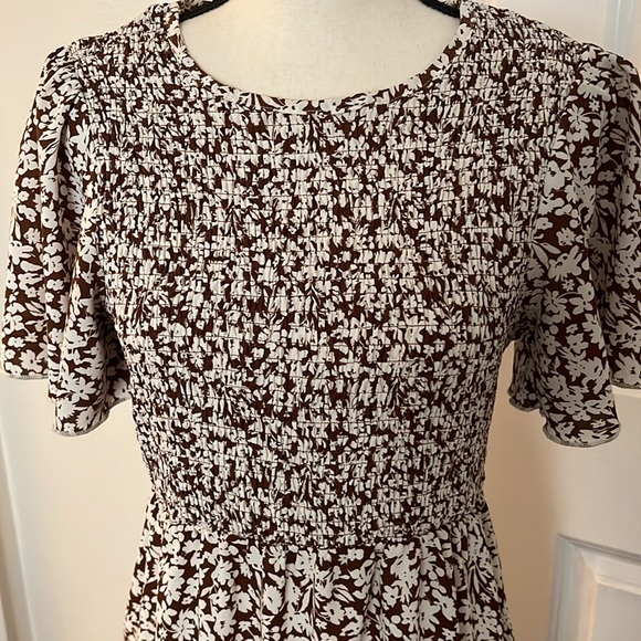 Floral Print Midi Dress - Picture 3 of 9